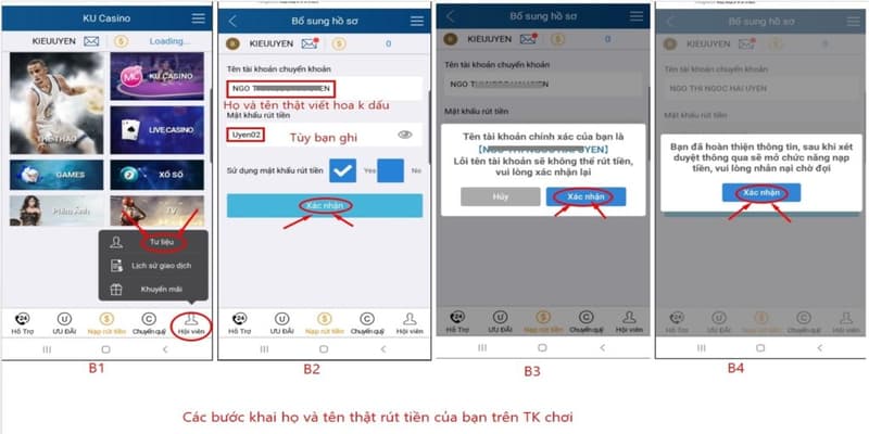 Hướng dẫn các bước nạp tiền KUBET nhanh chóng